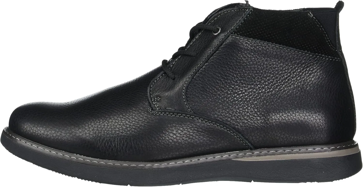 Nunn Bush Men's Bayridge Plain Toe Chukka Lightweight Leather Boot