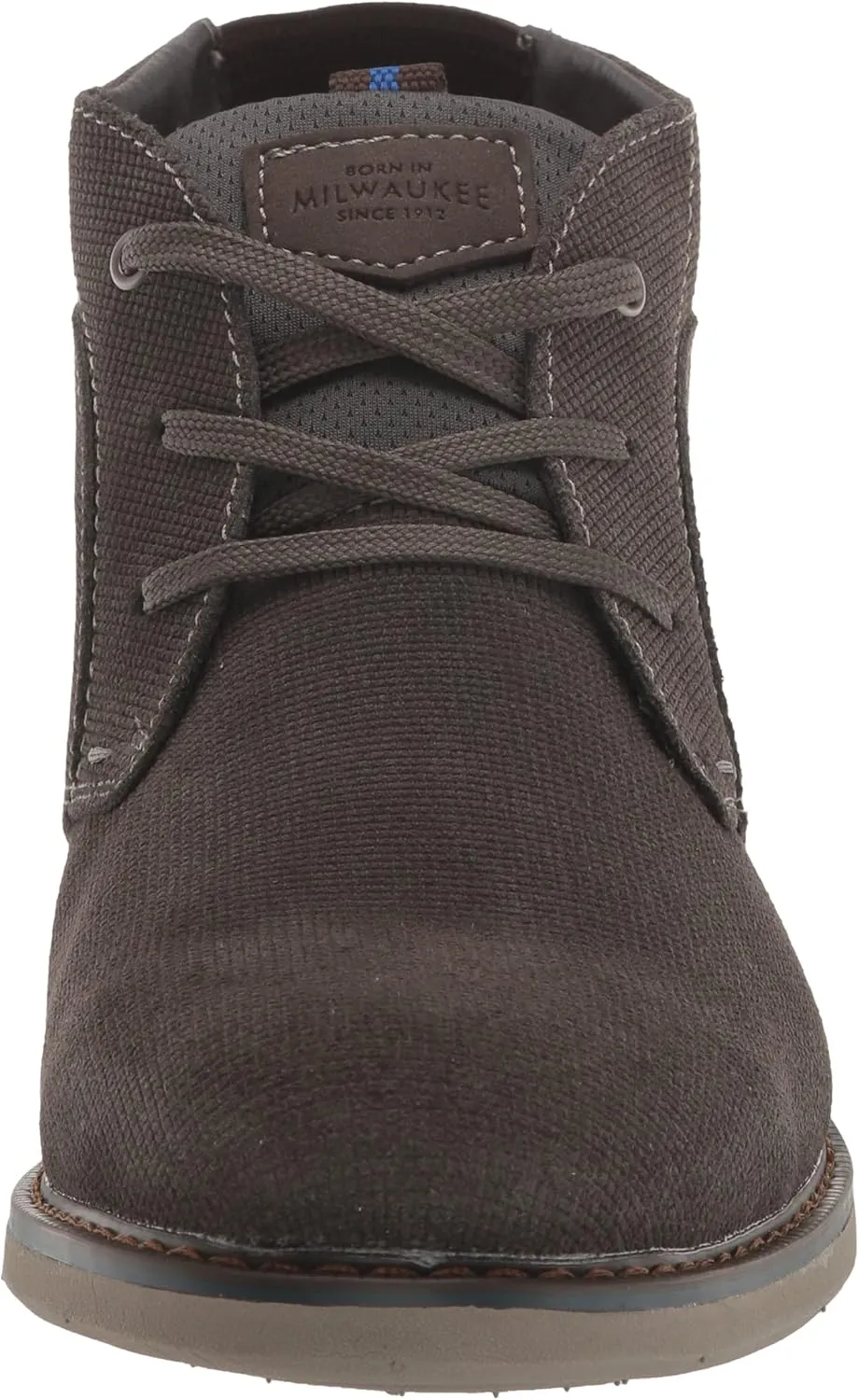Nunn Bush Men's Otto Plain Toe Chukka Lightweight Leather Suede Water Resistant Boot