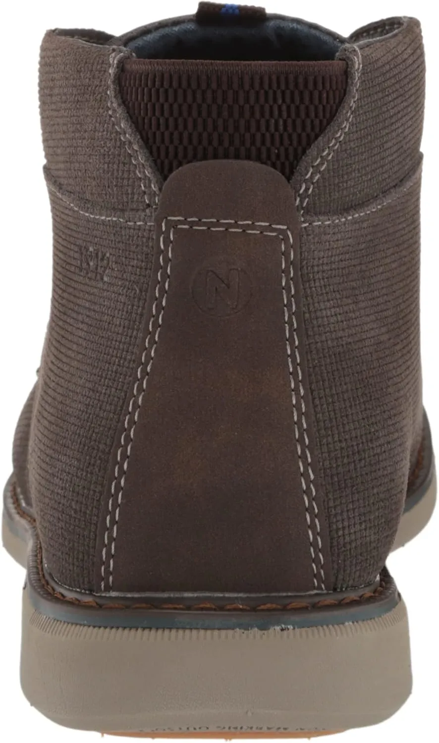 Nunn Bush Men's Otto Plain Toe Chukka Lightweight Leather Suede Water Resistant Boot