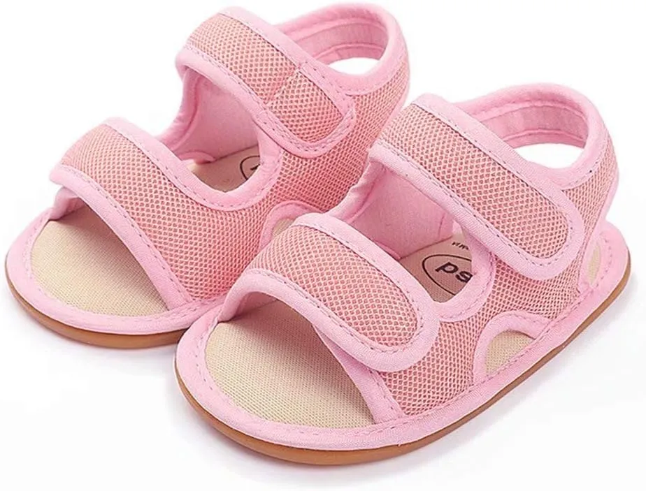OAISNIT Baby Girls Boys Sandals Premium Breathable Anti-Slip Rubber Sole Infant Summer Outdoor Shoes Toddler First Walkers