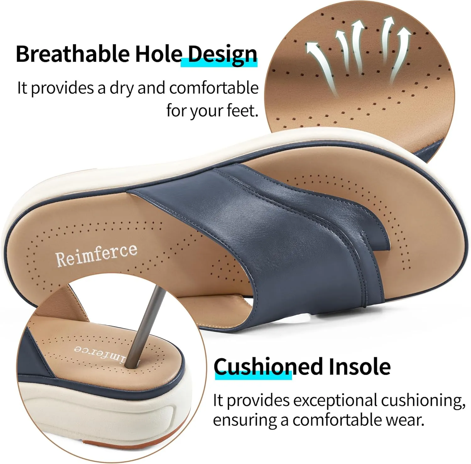 Orthopedic Sandals for Women Outdoor: Dressy Comfort Slides Womens Fashion - Casual Platform Ladies Walking Sandal
