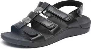 Orthotic Women's Sandals, Plantar Fasciitis Walking Sandals with Arch Support for Women