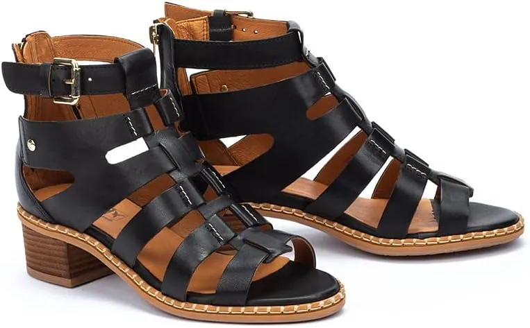 PIKOLINOS Heeled Sandals Leather Blanes for Woman