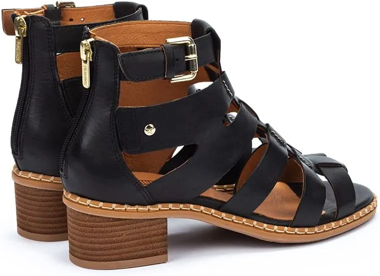 PIKOLINOS Heeled Sandals Leather Blanes for Woman