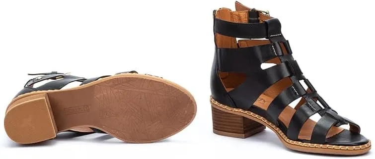 PIKOLINOS Heeled Sandals Leather Blanes for Woman