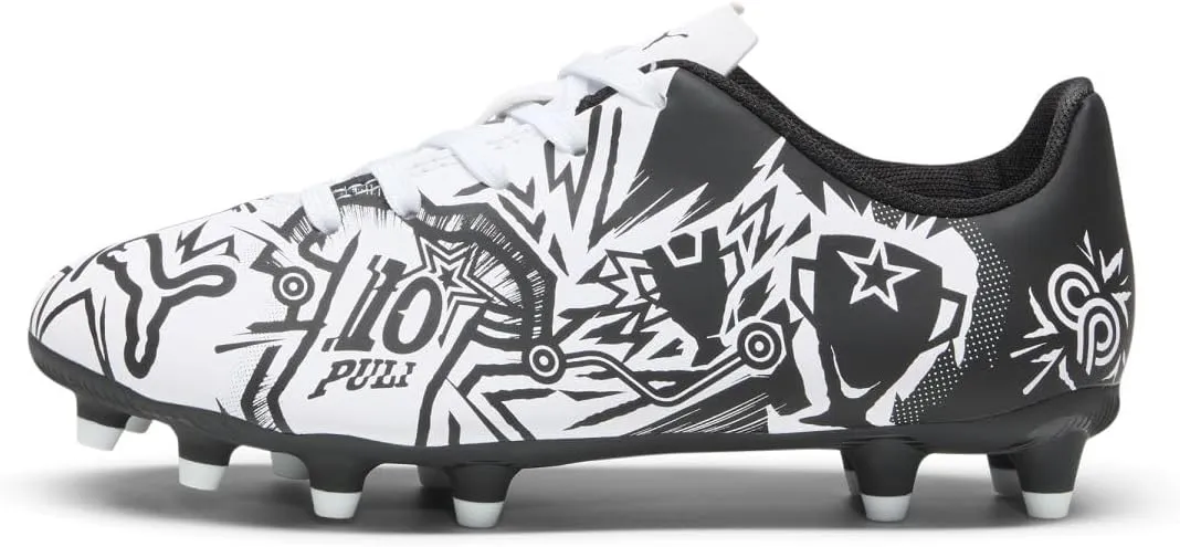PUMA Boy's Tacto Christian Pulisic Firm, Artificial Ground Soccer Cleats Sneaker