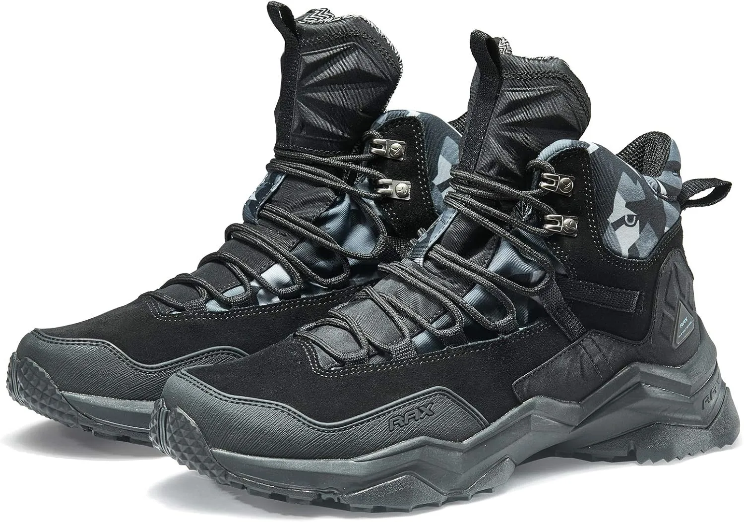 RAX Men's Wild Wolf Mid Venture Waterproof Lightweight Hiking Boots