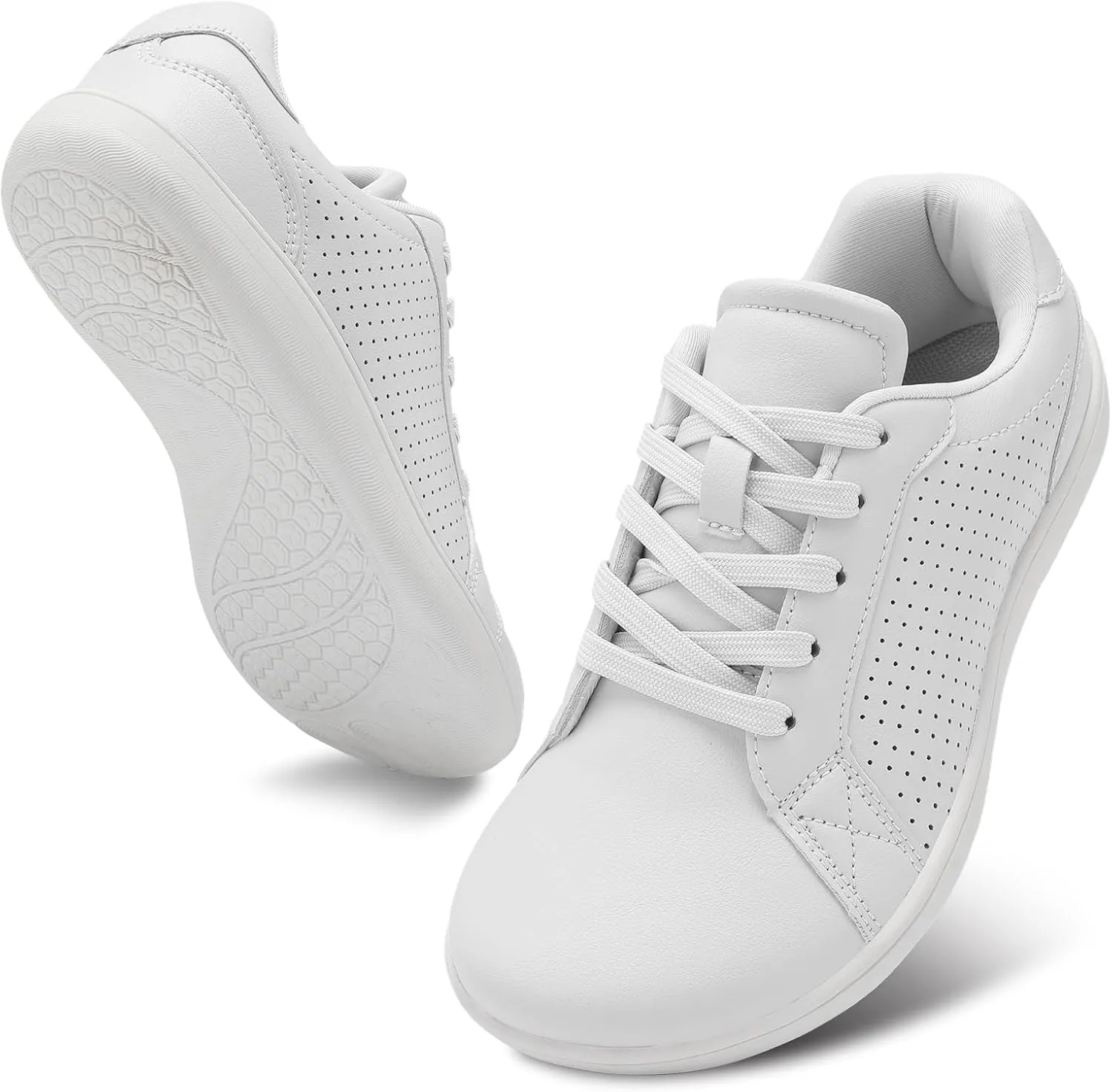 relxfeet Women's Minimalist Barefoot Shoes Zero Drop Walking Shoes Lightweight Fashion Sneakers Wide Toe Box
