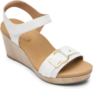 Rockport Women's Briah 2 Two-Band Wedge Sandal