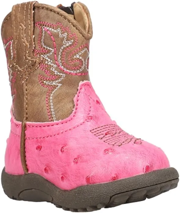 ROPER Baby-Girl's Cowbaby Annabelle Round Toe Western Boot