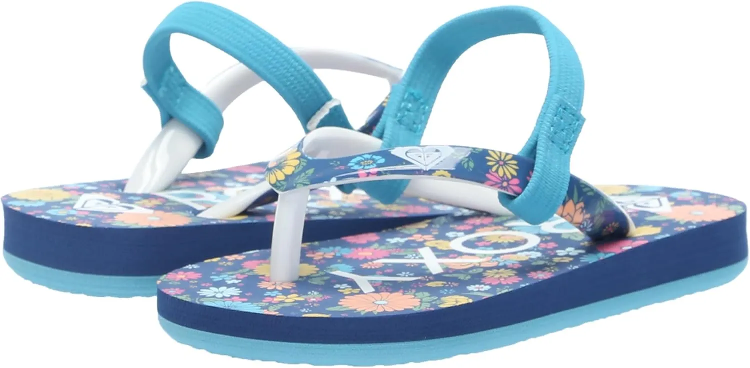 Roxy Women's Pebbles Sling Back Flip Flop Sandal