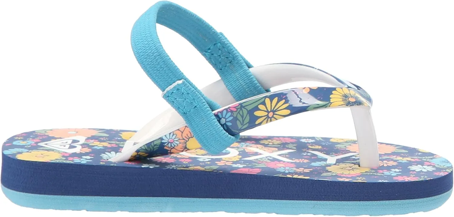 Roxy Women's Pebbles Sling Back Flip Flop Sandal
