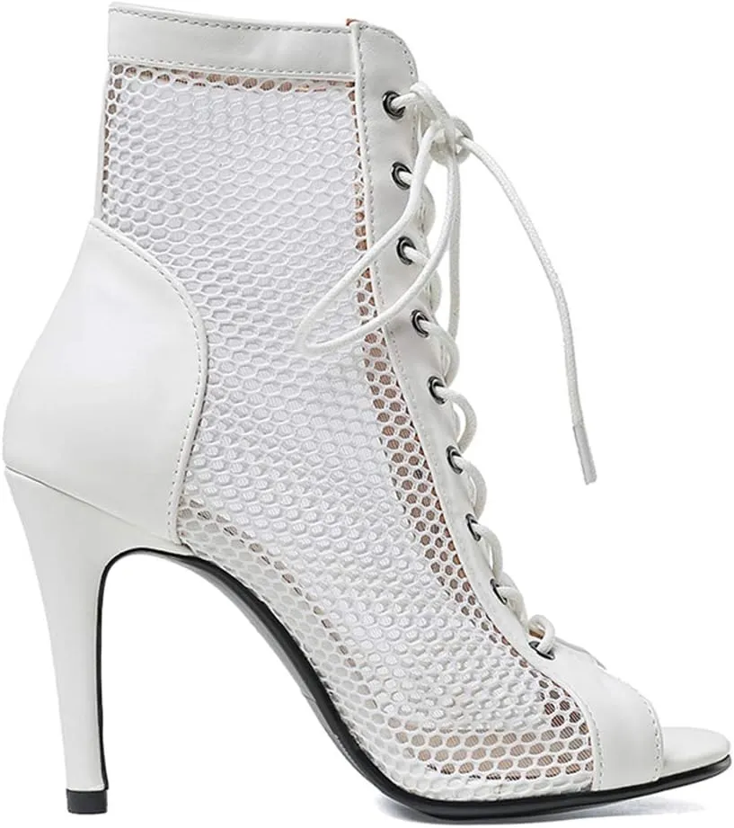 Scaoruki Women Classic Gladiator Sandals Summer Booties Breathable Mesh Sandals