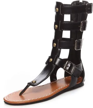 Scaoruki Women Summer Booties Shoes Classic Gladiator Sandals
