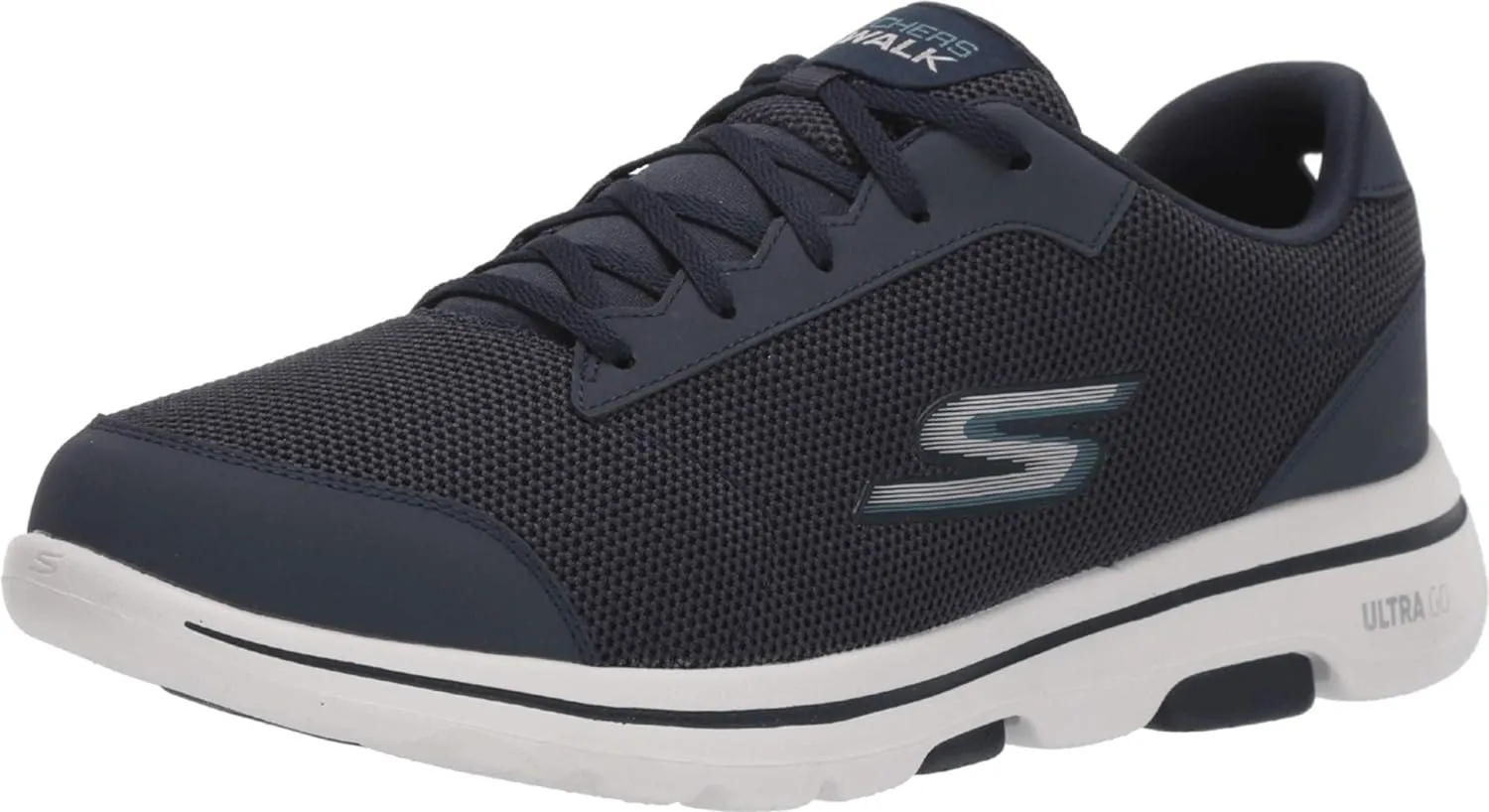 Skechers Men's Gowalk 5 Qualify-Athletic Mesh Lace Up Performance Walking Shoe Sneaker