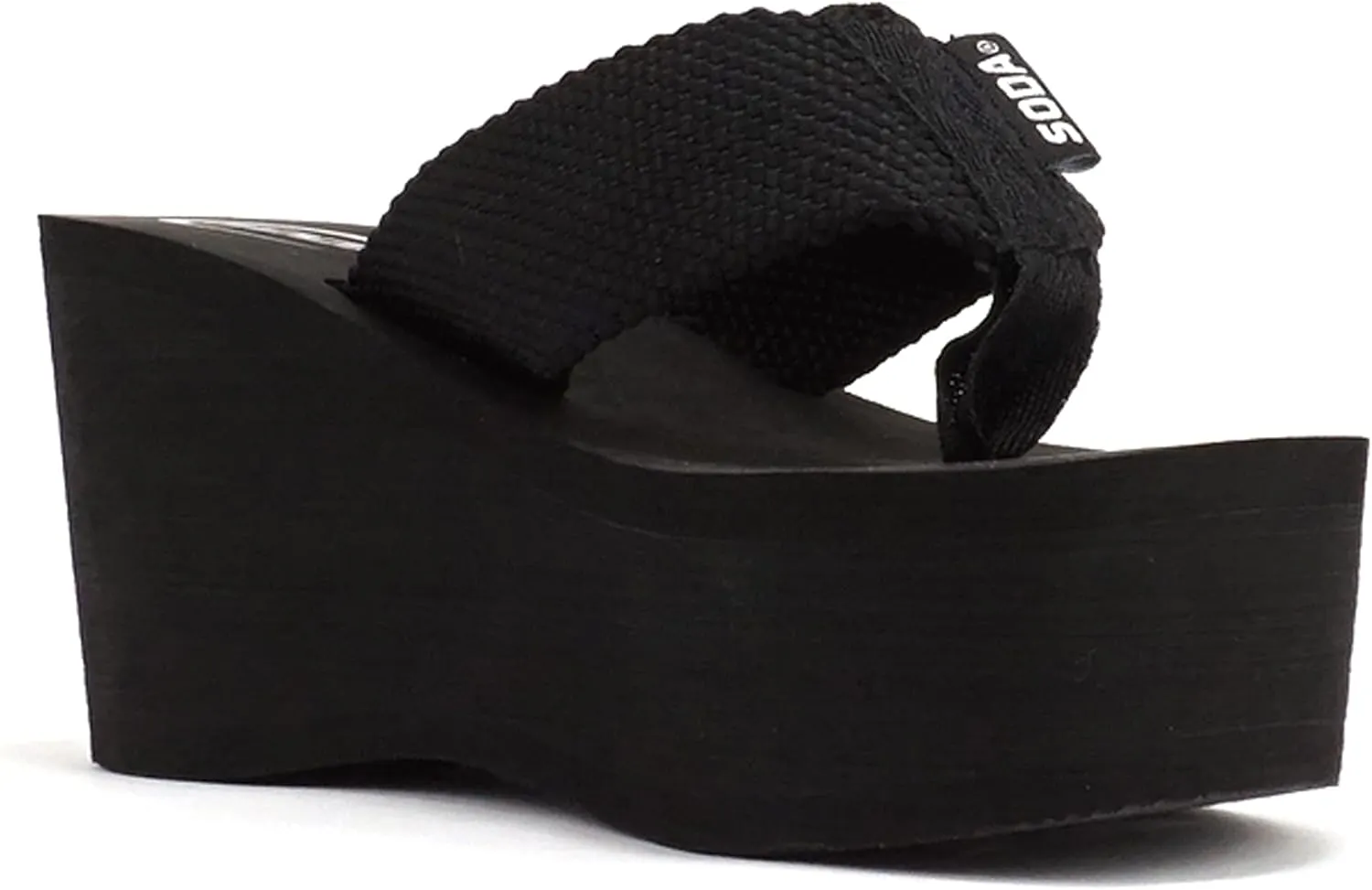 Soda Oxley-S Womens EVA Flip Flop Slip on Platform Sandals