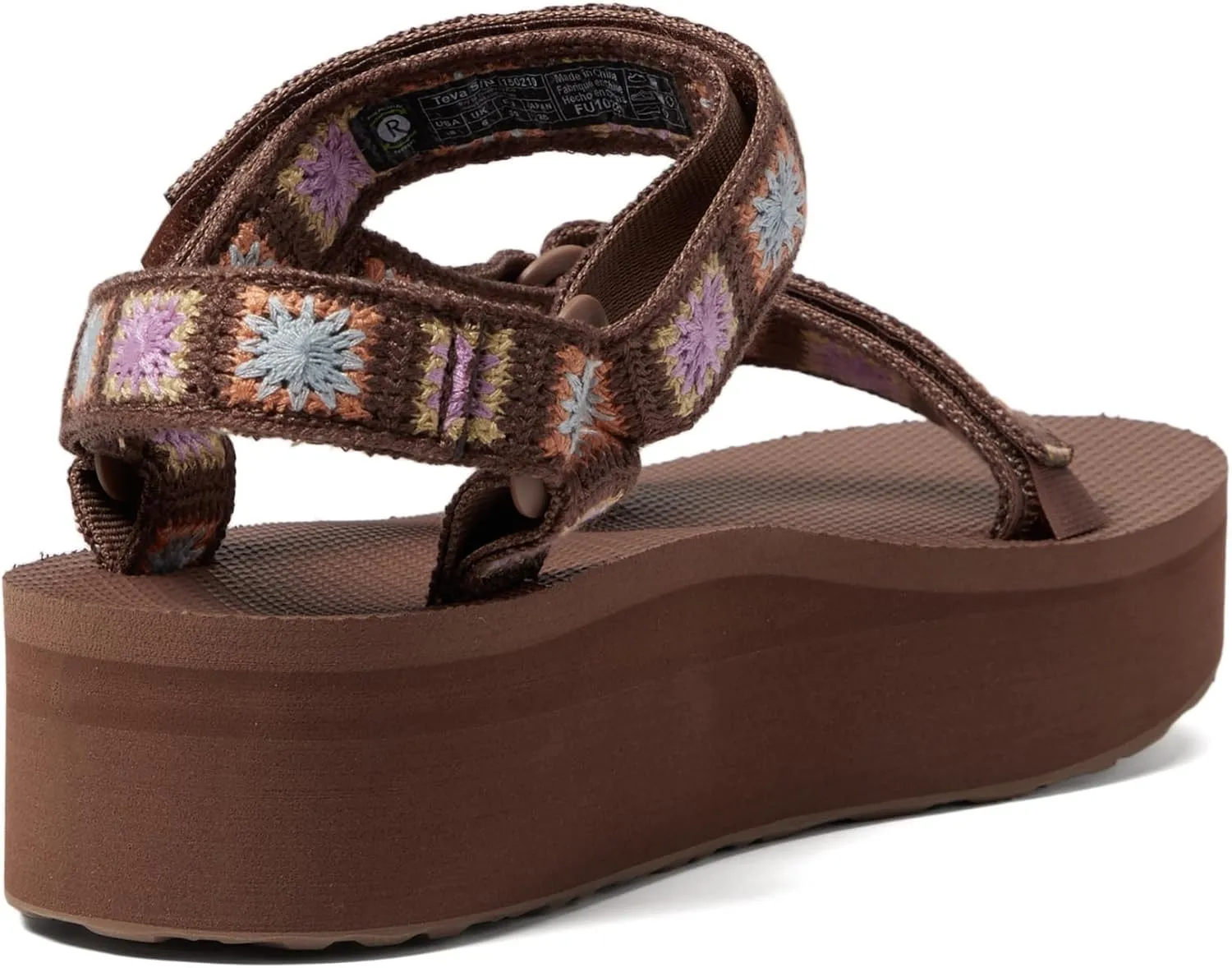 Teva Women's W Flatform Universal Crochet Sandal