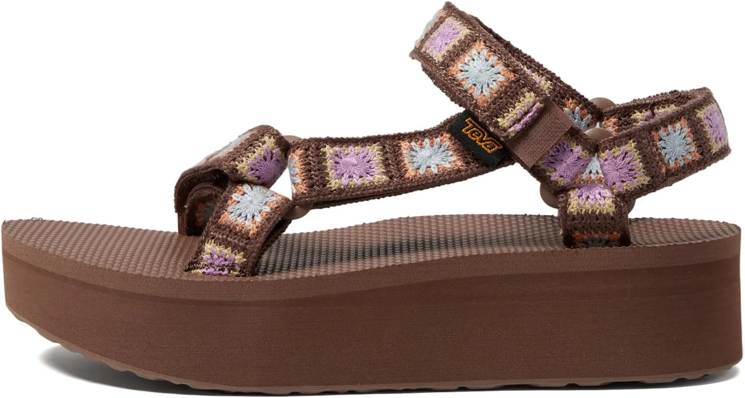 Teva Women's W Flatform Universal Crochet Sandal