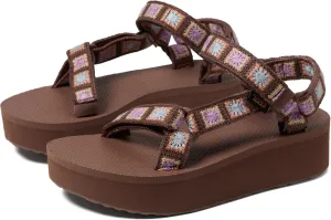 Teva Women's W Flatform Universal Crochet Sandal