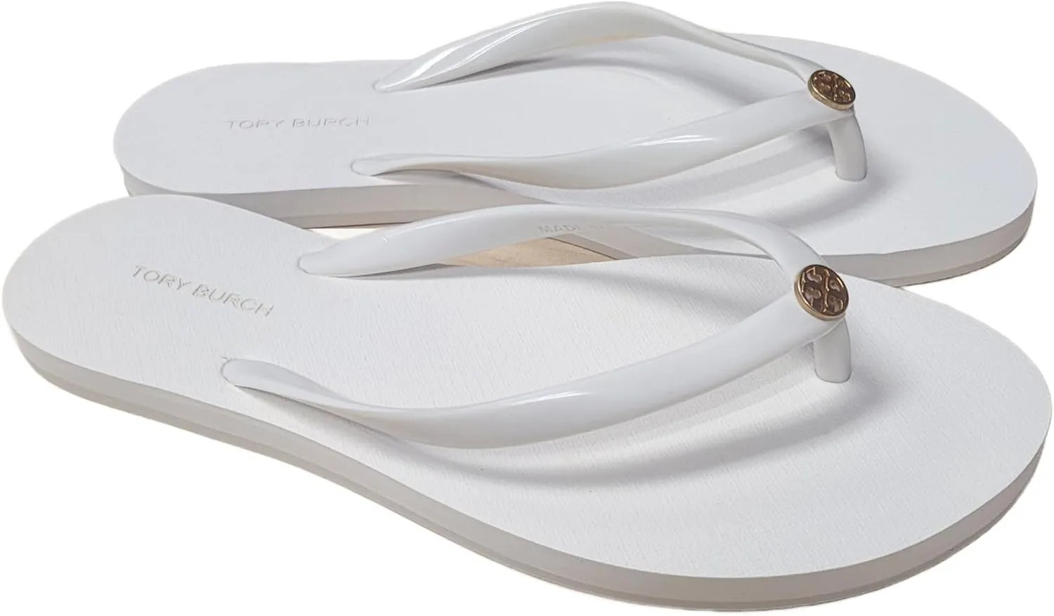 Tory Burch Women's Two Tone Flip Flops