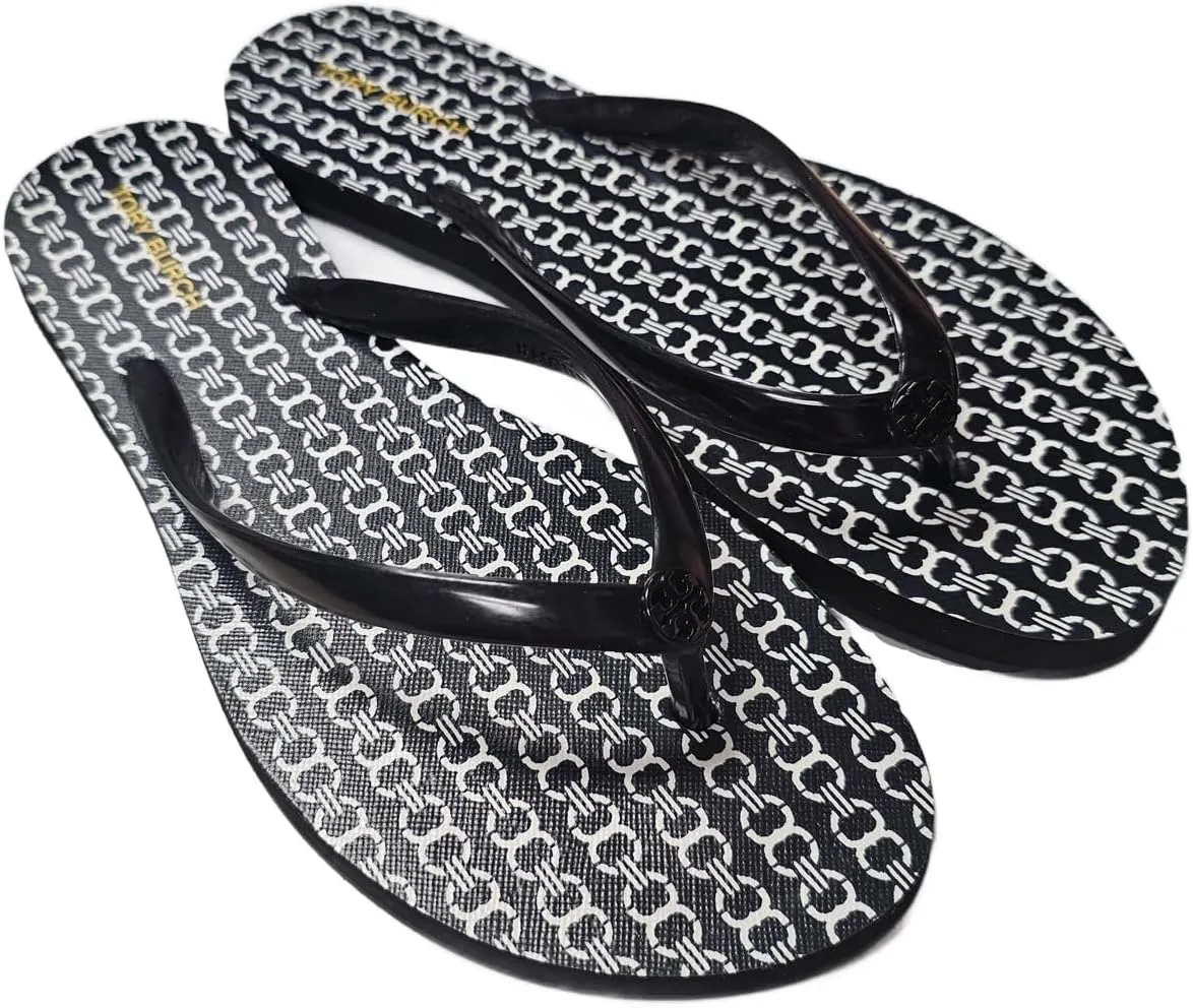 Tory Burch Women's Two Tone Flip Flops