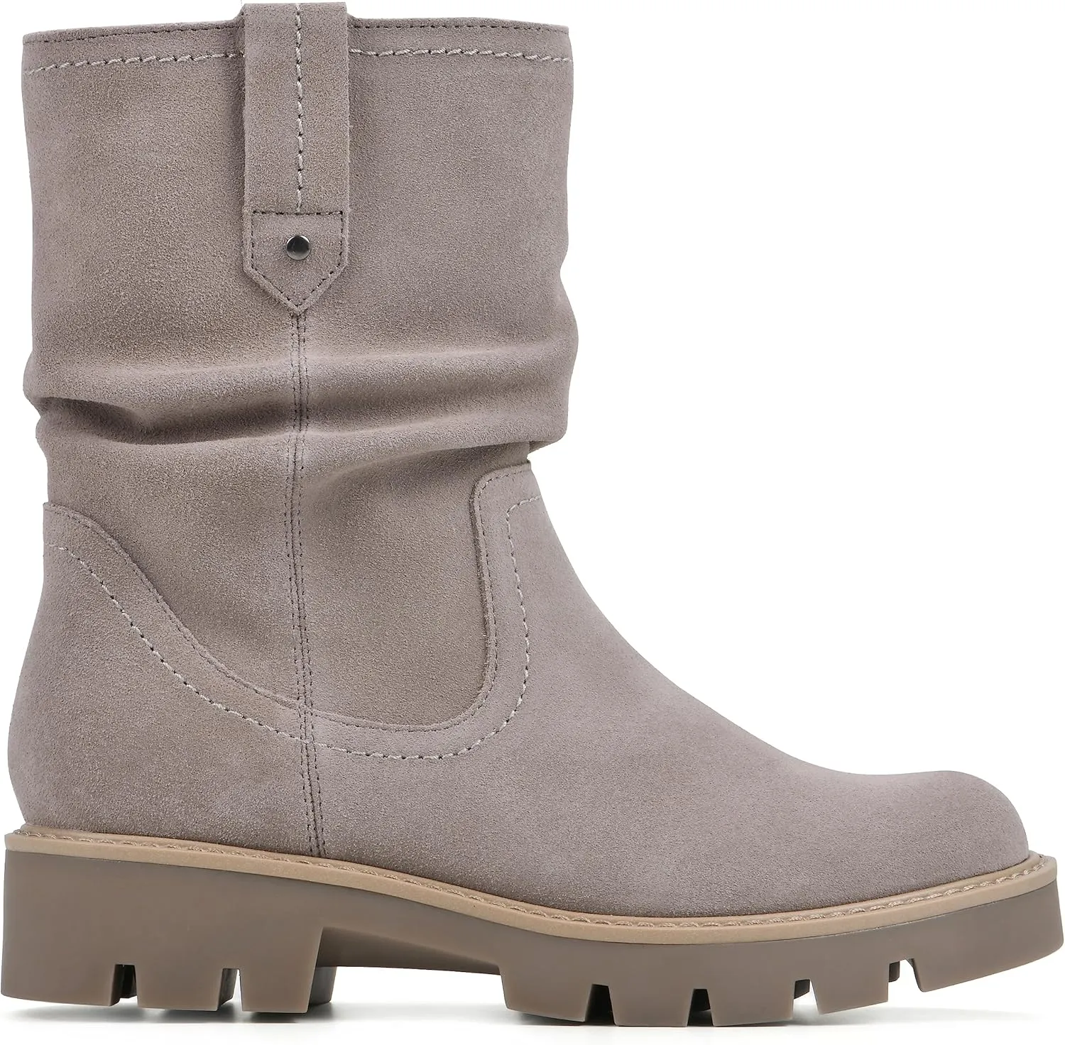 WHITE MOUNTAIN Women's Shoes Glean Lug Sole Mid Calf Boot
