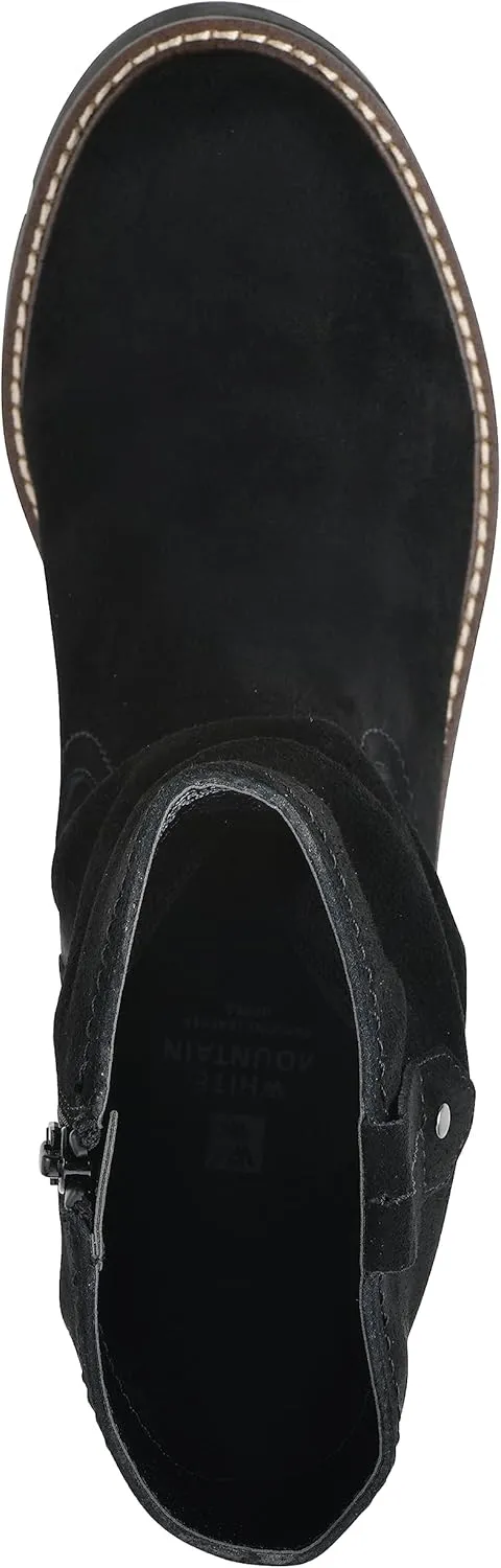 WHITE MOUNTAIN Women's Shoes Glean Lug Sole Mid Calf Boot