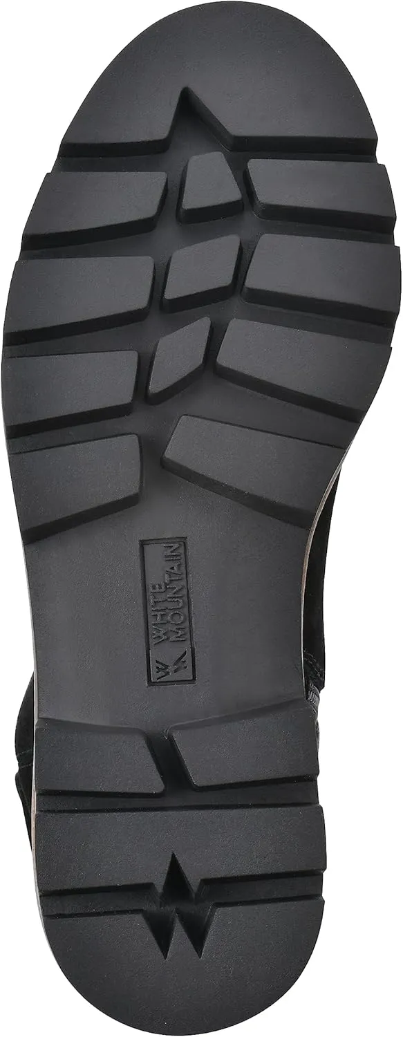 WHITE MOUNTAIN Women's Shoes Glean Lug Sole Mid Calf Boot