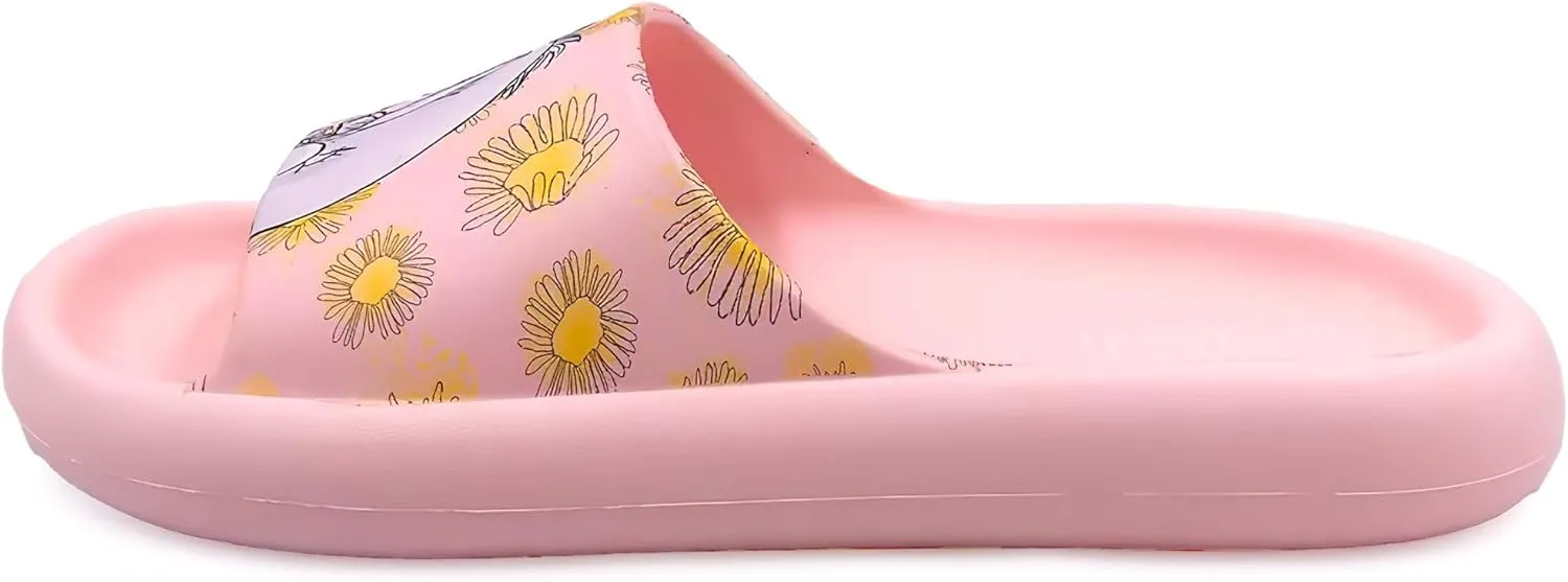 Winnie The Pooh Flowers for Eeyore Women's Flip Flop Cloud Comfort Slide Sandals