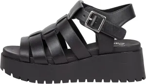 Women's Strappy Chunky Platform Sandals - Fashion Gladiator Sandals with Adjustable Buckle KAROL