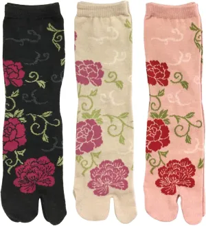 Wrapables Tabi Flip-Flop Socks (Set of 3)
