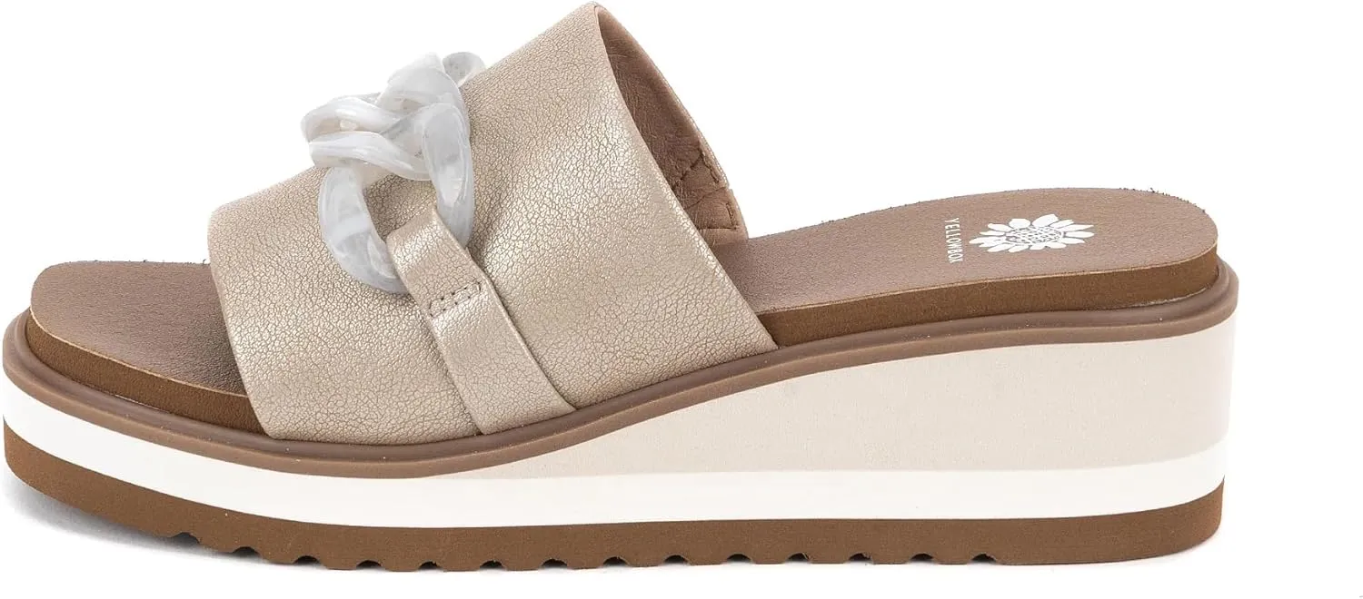 Yellow Box Women's Alora Wedge Sandal