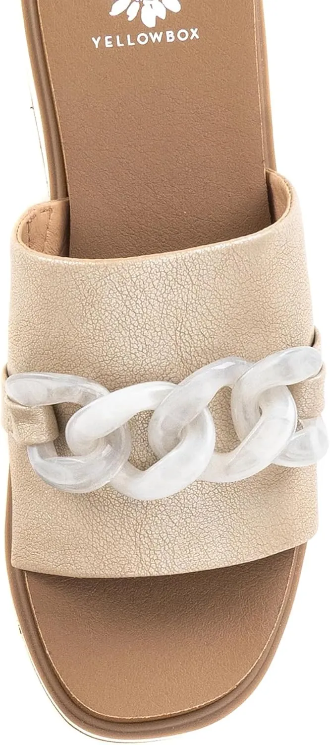 Yellow Box Women's Alora Wedge Sandal